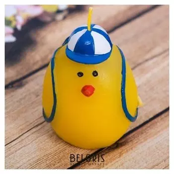 Свеча пасхальная «Цыплёнок с рюкзачком»