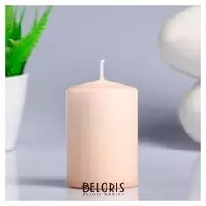 Свеча пеньковая ароматическая "Сандаловое дерево", 5,6х8 см