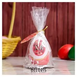 Свеча-яйцо "ХВ"