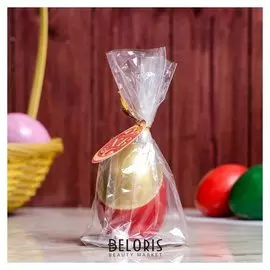 Свеча яйцо "Праздничное" позолоченное