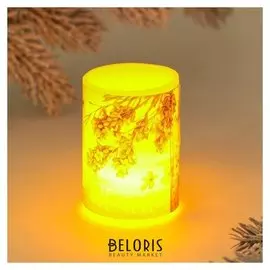 Свеча светодиодная восковая «Тепла»