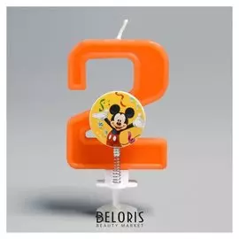 Свеча в торт цифра 2