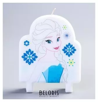 Свеча в торт «Эльза» 80 х 100 мм