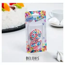 Свечи в торт праздничные 2