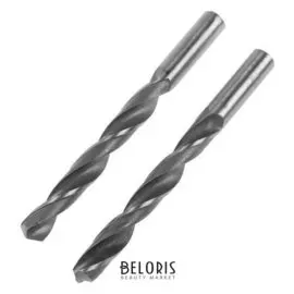 Сверло по металлу Tundra, Hss, цилиндрический хвостовик, 15 х 170 мм, 2 шт.