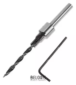 Сверло под конфирмат FIT 36432, для мебельных стяжек, 5 мм/зенкер 9.5 мм, для стяжки 7х70