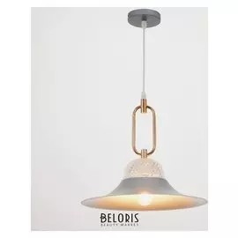 Светильник 2034828/1 E27 40вт серый-золото 35х35х34 см