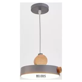 Светильник 2034840/1 LED 8Вт 3 режима 3000-6000к серый 20х21,5х17 см