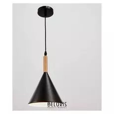 Светильник 2034845/1 E27 40вт черный 19,5х19,5х28 см