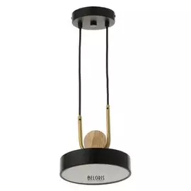 Светильник 35424/1 LED 24вт 3000-6000к черный 18х18х20 см