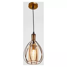 Светильник 59812/1 E27 40вт бронза 17х17х28-128 см