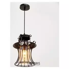 Светильник 59817/1 E27 40вт черный 21,5х21,5х30-130 см