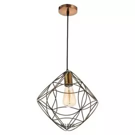 Светильник 669915/1 E27 40вт золото 21х21х121 см