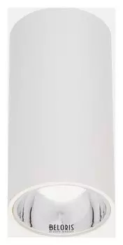 Светильник 671514/1 LED 7Вт белый-серебро 5,5х5,5х10 см