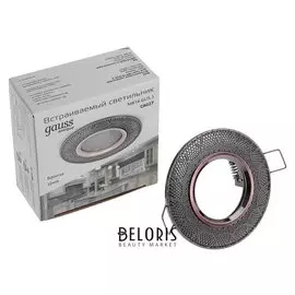 Светильник Gauss, Antique, Ca027, Gu5.3, круглый, бронза