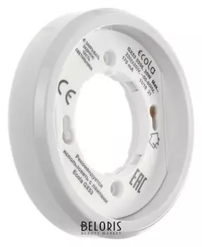 Светильник накладной Ecola 5356, Gx53, Ip20, 220 В, 18x95 мм, белый