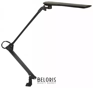 Светильник настольный "Сириус С16C", на струбцине, светодиодный, 7 Вт, сенсорный выключатель, черный, высота 54 см