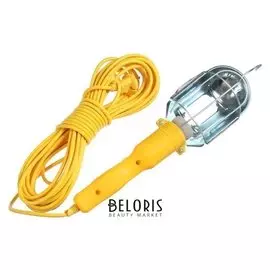 Светильник переносной Tundra с выключателем под лампу E27, 15 метров, желтый