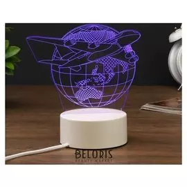 Светильник "Самолет" LED RGB от сети