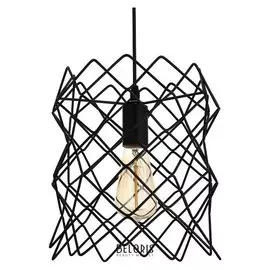 Светильник "Сопрано" 1xe27 40вт черный 25х25х100 см.