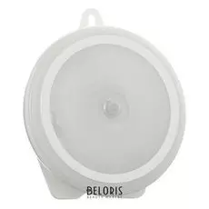 Светильник светодиодный с датчиком движения, 6 Led, 2,5 Вт, от батареек 3*aaa, 6500к, белый 519885