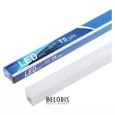 Светильник светодиодный T5, с выключателем, 22вт, 1900лм, 1200мм, 6500к, 220в, белый свет