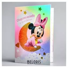 Свидетельство о рождении Минни Маус