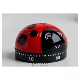Таймер кухонный "Божья коровка" механический