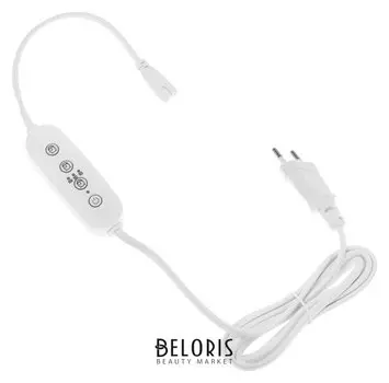 Таймер с вилкой Uniel, 220 В, 150 Вт, разъем L/n, для фитосветильника, провод 2 м