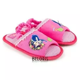 Тапочки детские, цвет розовый, размер 24