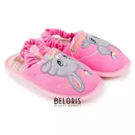 Тапочки детские, цвет розовый, размер 28-29