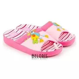 Тапочки детские, цвет розовый, размер 30