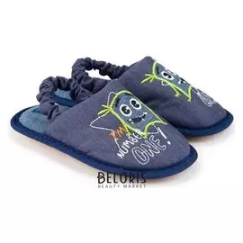 Тапочки детские, цвет синий, размер 28-29