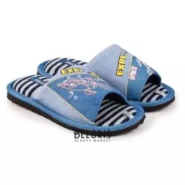 Тапочки детские, цвет синий, размер 32