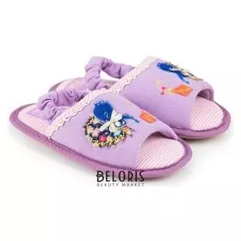 Тапочки детские, цвет сиреневый, размер 26