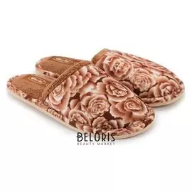 Тапочки женские, цвет бежевый, размер 37