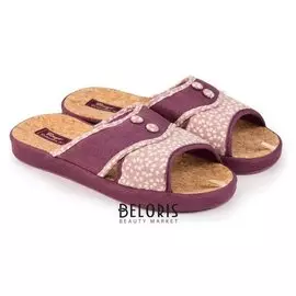 Тапочки женские, цвет фиолетовый, размер 40