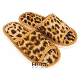 Тапочки женские, цвет коричневый, размер 40-41