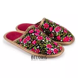 Тапочки женские, цвет красный, размер 36