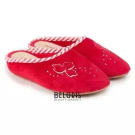 Тапочки женские, цвет красный, размер 37