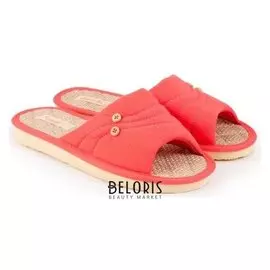 Тапочки женские, цвет красный, размер 37