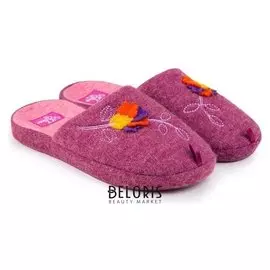 Тапочки женские, цвет лиловый, размер 37