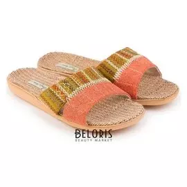 Тапочки женские, цвет оранжевый, размер 36