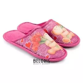 Тапочки женские, цвет розовый, размер 39