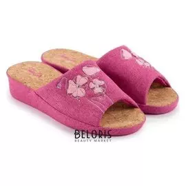 Тапочки женские, цвет розовый, размер 39