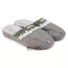 Тапочки женские, цвет серый, размер 38