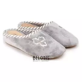 Тапочки женские, цвет серый, размер 39
