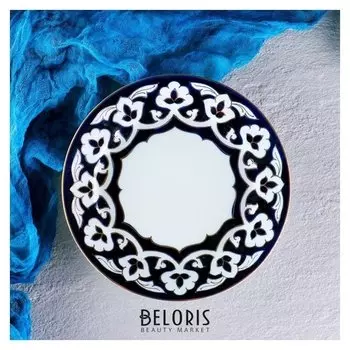 Тарелка 210 код 1008 пахта в золоте 21см