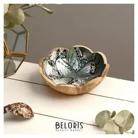 Тарелка "Буана" 13х13х4,5 см дерево