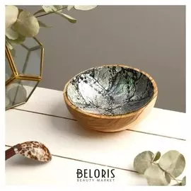 Тарелка "Булан" 13х13х4,5 см дерево